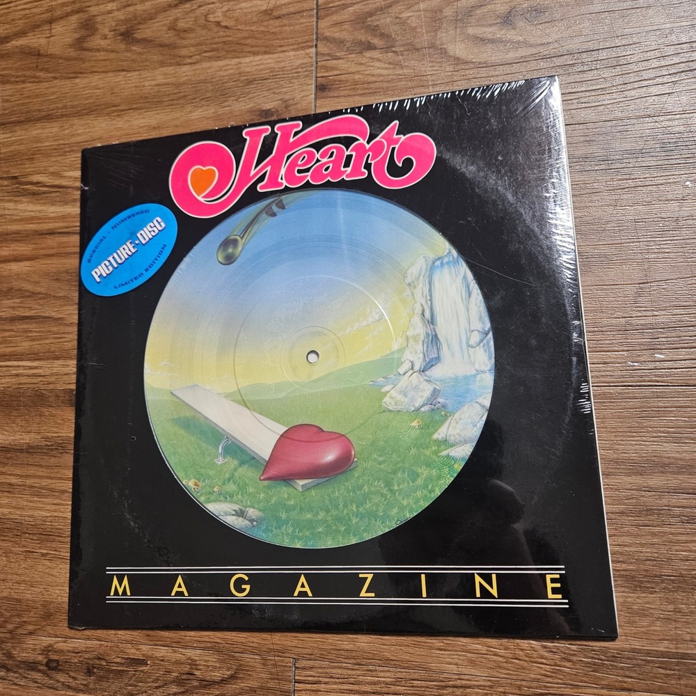 Heart – Magazine 1977 Mushroom MRS-5008 Picture Edition Numbered‎ Sealed NOS